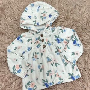Girls Floral Sweater
